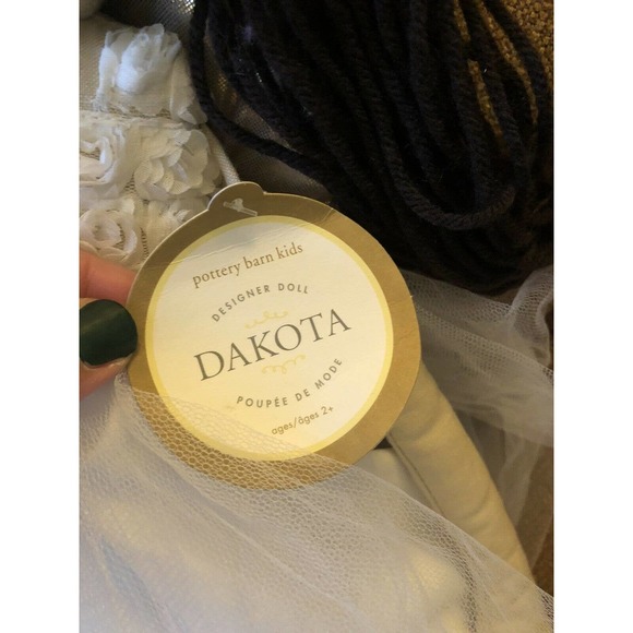 NWT Pottery Barn Kids Designer Doll Dakota angel - Picture 2 of 4